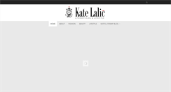 Desktop Screenshot of katelalic.com